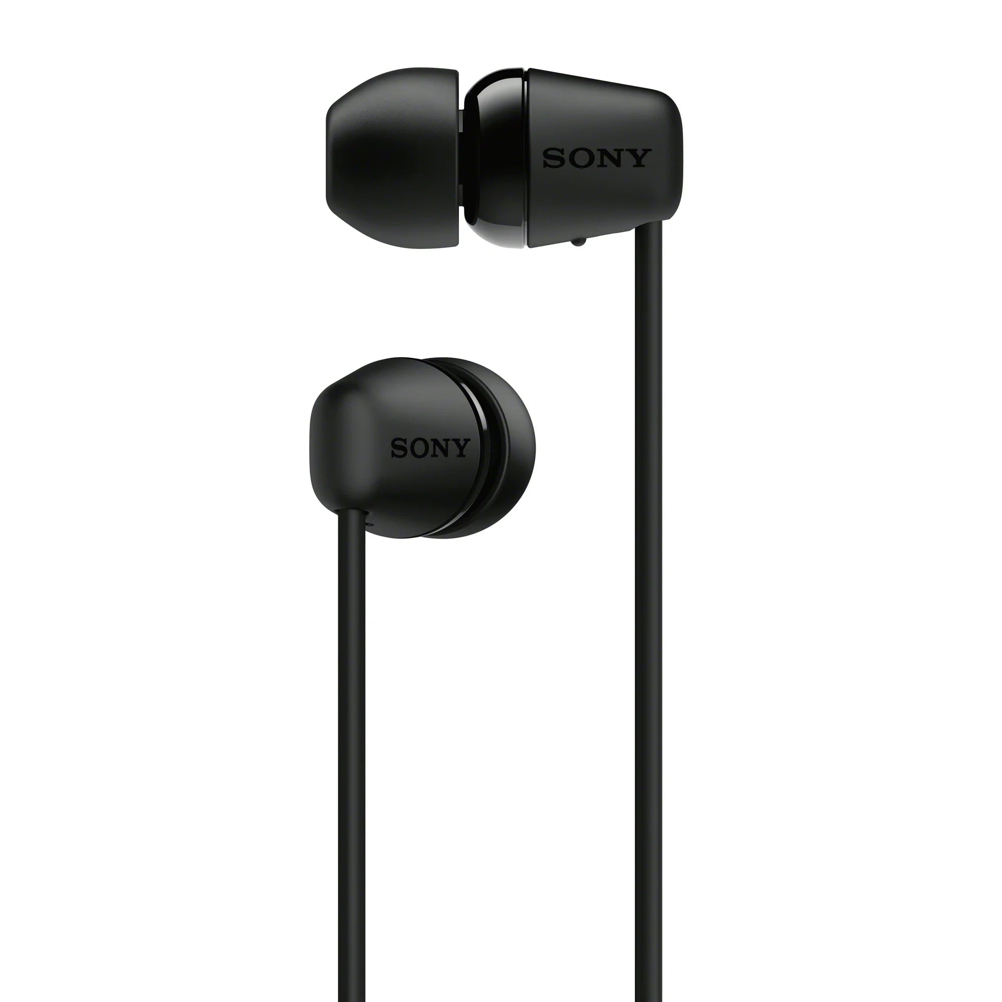 Sony WIC200 Wireless In-Ear Bluetooth Headphones – Black | Up to 15 hr Playback