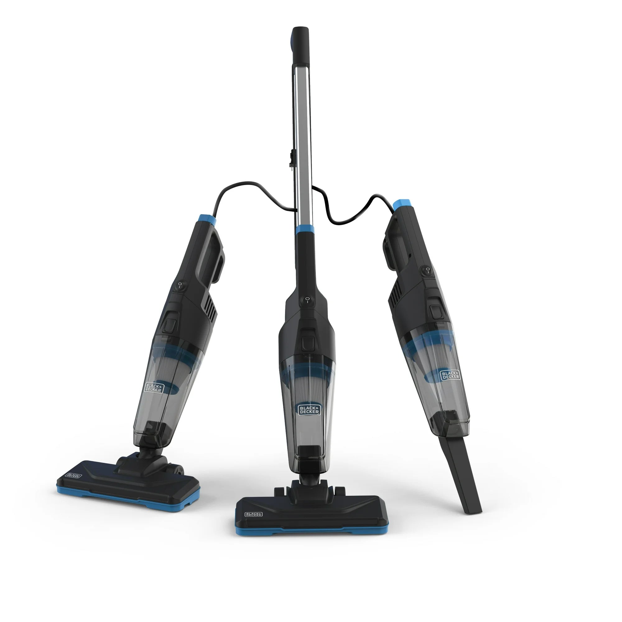 BLACK+DECKER PowerSeries Flex™ 3-in-1 Lightweight Stick Vacuum – Powerful Floor, Carpet & Above-Floor Cleaning