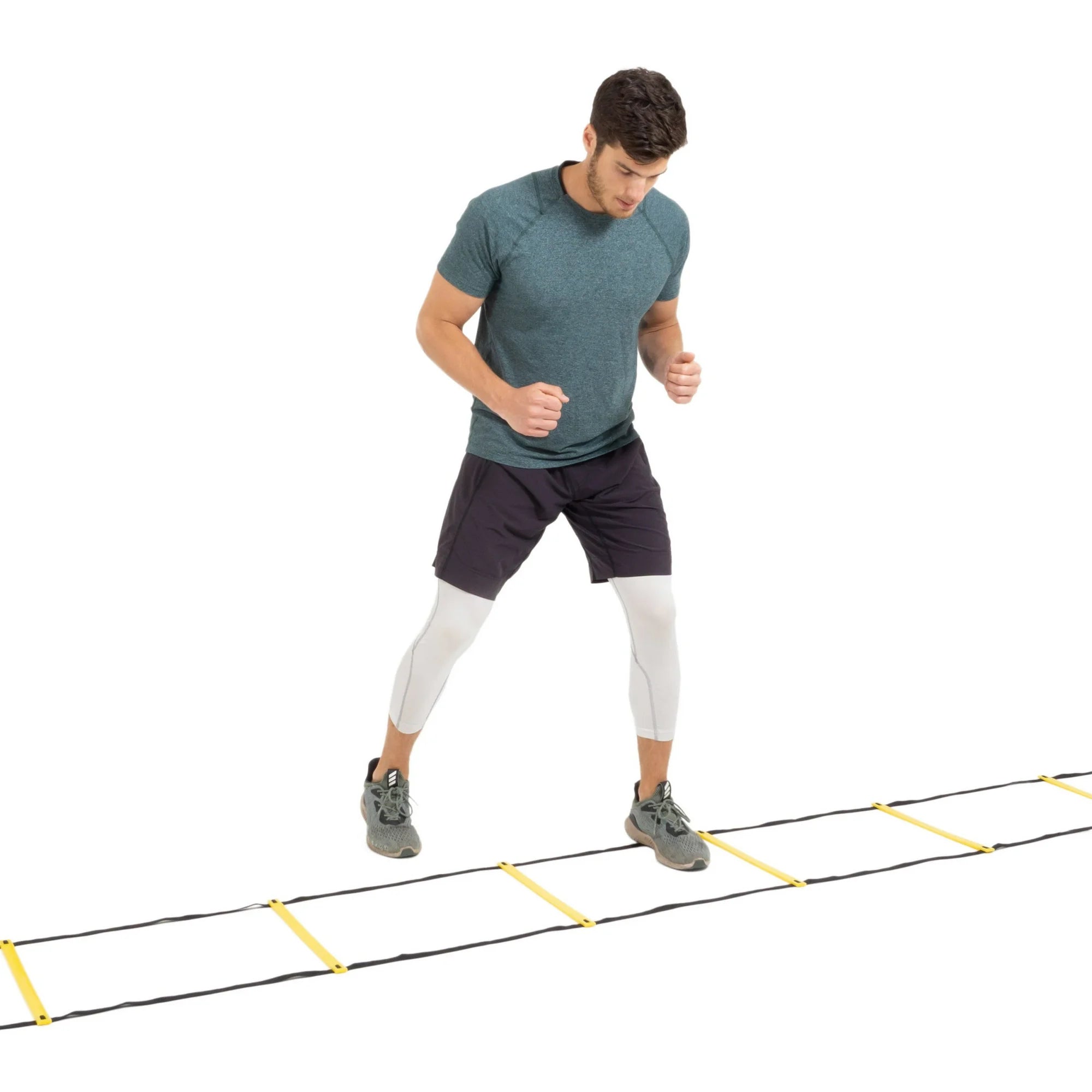 ProsourceFit Speed Agility Ladder – Speed & Footwork Training Ladder with Carrying Case